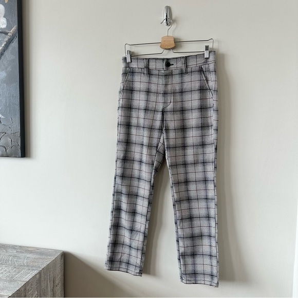 American Eagle-Ankle Plaid Spring Pants (Size:4) - Picture 4 of 10